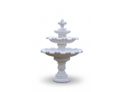 Zierbrunnen Springbrunnen Skulptur Brunnen Deko Garten Fontaine Teich 187cm Neu