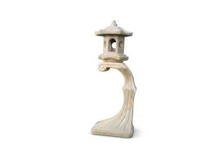 Lampe Außenleuchte Garten Terrassen Stein Skulptur Figur Leuchte Beleuchtung Neu
