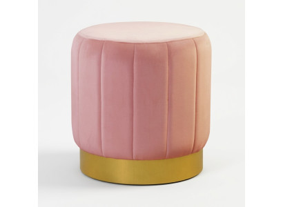 Pouf Fußhocker Rund Hocker Polsterhocker Sitzhocker Hocker Ottomane Relax Neu
