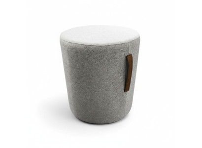 Pouf Fußhocker Rund Hocker Polsterhocker Sitzhocker Badhocker Runde Ottomane Neu