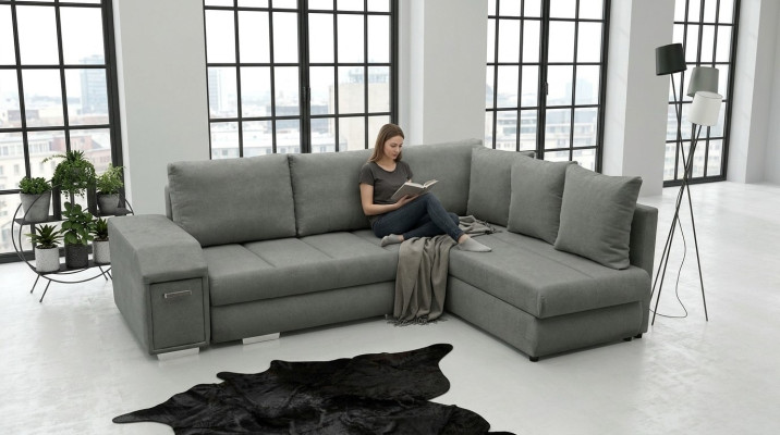 Schlafsofas Wohnlandschaft Sofa Couch Eck Sofas Garnitur Polster Ecke