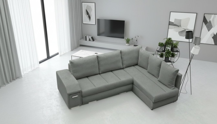 Schlafsofas Wohnlandschaft Sofa Couch Eck Sofas Garnitur Polster Ecke