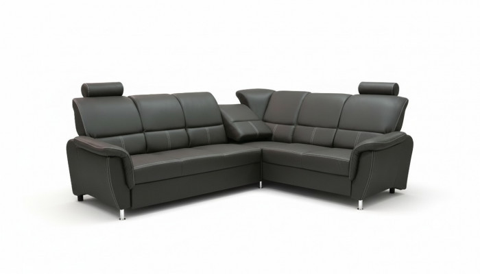 Wohnlandschaft Ecksofa Bettkasten Schlafsofa Sofa Polstersofa Couch Eck Sofas