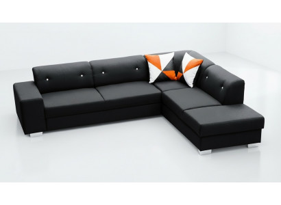 Wohnlandschaft Ecksofa Sofas Bettkasten Polstersofa Couch Sofa L-Form