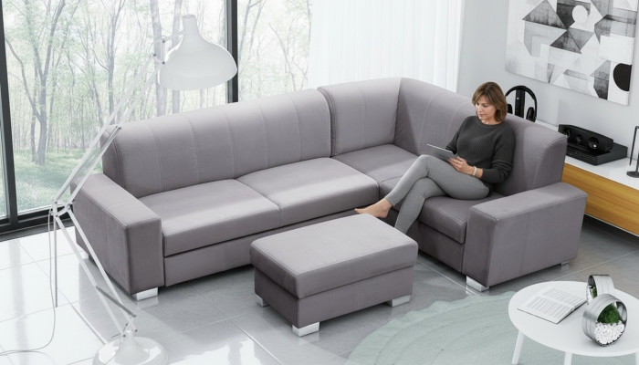 Schlafsofa Eck Sofa Couch Bettfunktion Polster Eck Garnitur Neu Schlaffunktion