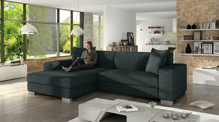 Schlafsofa Eck Sofa Couch Bettfunktion Polster Eck Garnitur Neu Schlaffunktion