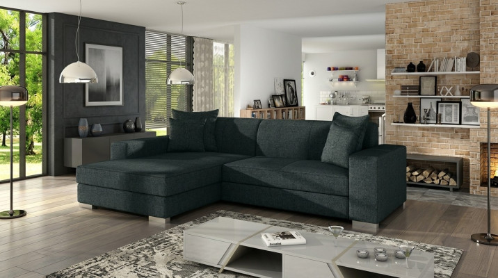 Schlafsofa Eck Sofa Couch Bettfunktion Polster Eck Garnitur Neu Schlaffunktion