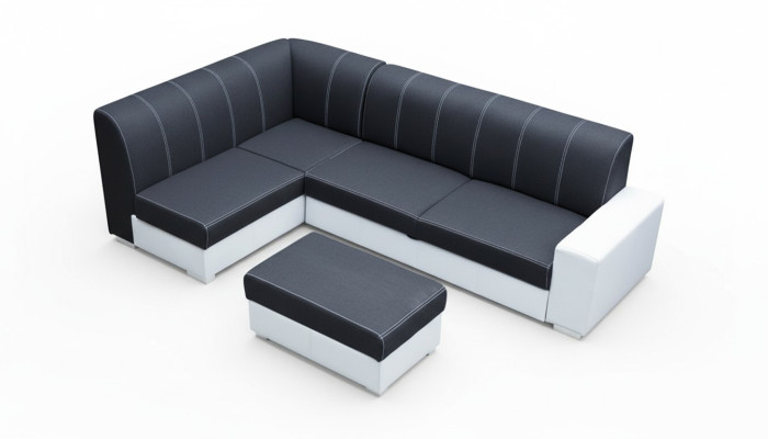 Schlafsofas Ecksofa Sofa Couch Polster Eck Sofas Couchen Wohnlandschaft L Form