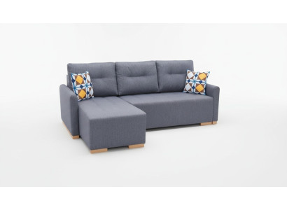 Sofa Designer Schlafsofa Sofa mit Bettfunktion - Bettkasten Couch Ecksofa