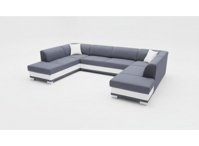 XXL Wohnlandschaft Ecksofa Couch Polster Garnitur Ecke Designer U-Form Neu Sofa