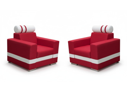 Esszimmer Stuhl 1 Sitzer Sessel Holz Luxus Klasse Möbel Design Sofa