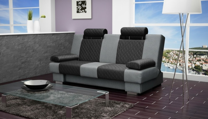 Couch Schlafsofa Textil Big Sofa Couchen Polster Multifunktion Zweisitzer