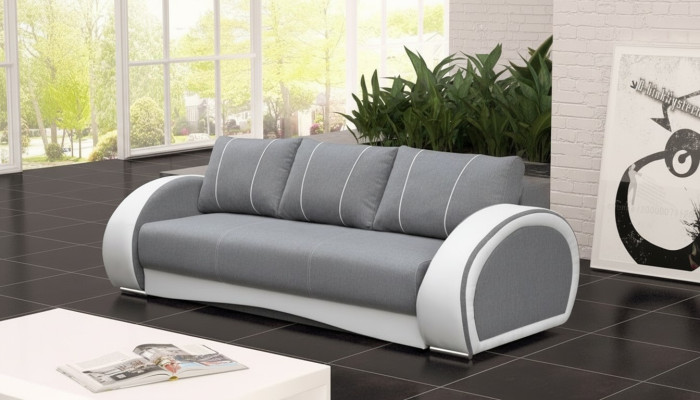 Couch Schlafsofa Sofa Couchen Polster Multifunktion Sofas 3 Sitzer Textil Stoff