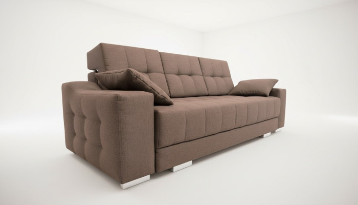 Couch Schlafsofa Sofa Couchen Polster Multifunktion 3 Sitzer Bettfunktion