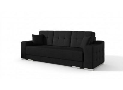3 Sitz Sofa Couch Textil Stoff Bettfunktion Schlafsofa Neu Polster Garnitur Neu