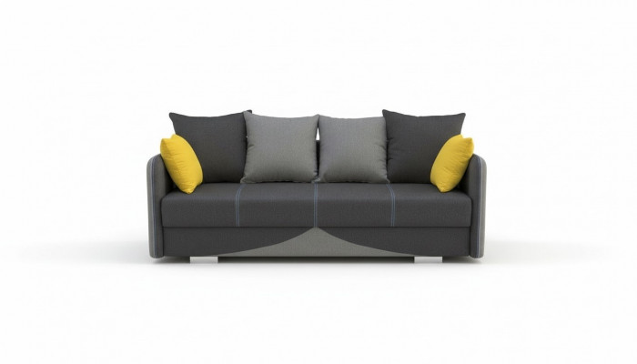 Textil Polster Stoff Garnitur Bettfunktion Schlafsofa Neu 3 Sitz Sofa Couch