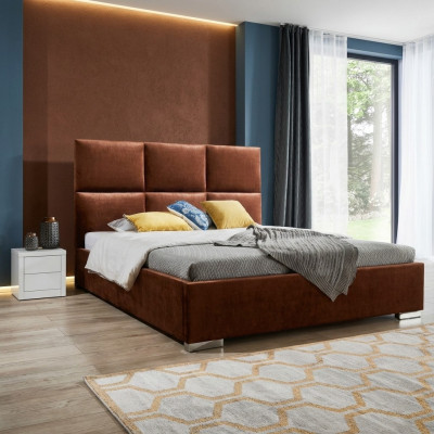 Design Betten Luxus Samt Velvet Polster Bett Hotel Doppel Neu XXL
