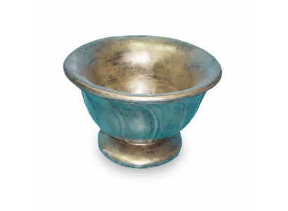Antik Stil Blumen Vase Vintage Vasen Dekoration Töpfe Schale Kelch Turkis Grün