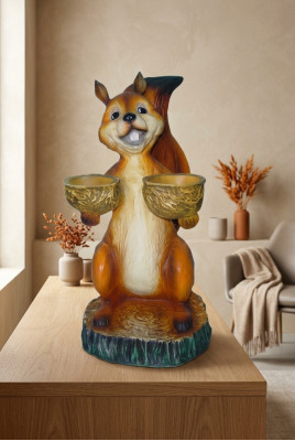 Design Kaninchen Figur Garten Statue Skulptur Figuren Skulpturen Dekoration c437