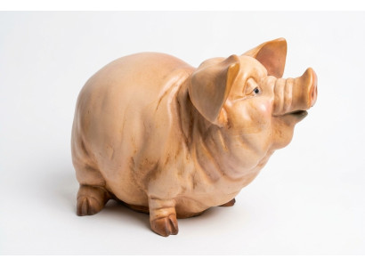 Design Schwein Figur Garten Statue Skulptur Figuren Skulpturen Dekoration c548