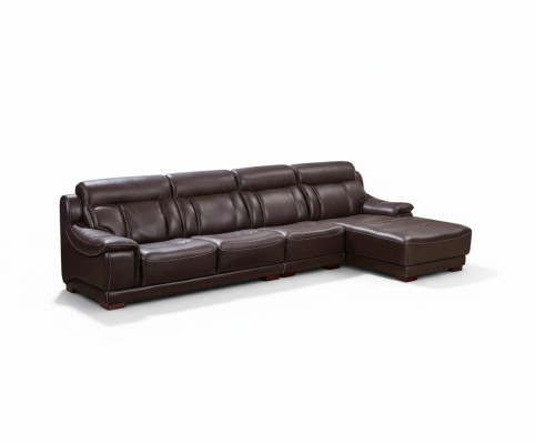 Polster Leder Couch Eck Sofa Sitz Garnitur Wohn Zimmer Landschaft Sofas Neu