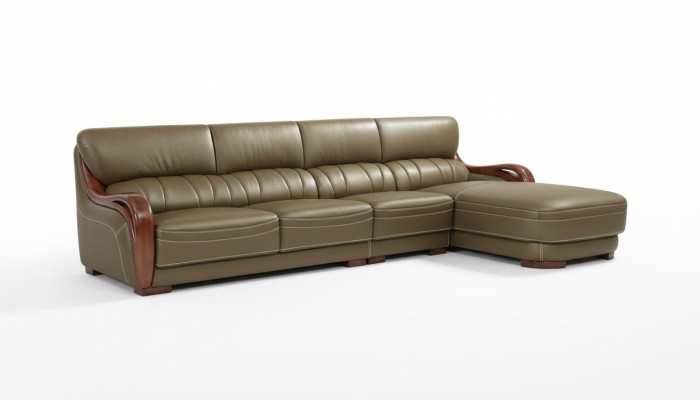 Eck Sofa Couch Designer Polster Sitz Ecke Leder Couchen Wohn Landschaft