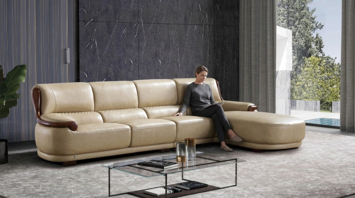 Eck Sofa Couch Designer Polster Sitz Ecke Leder Couchen Garnitur Wohn