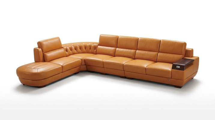Eck Sofa Couch Polster Sitz Ecke Wohn Landschaft Leder Couchen Designer