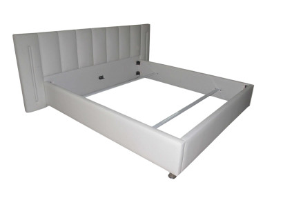 Leder Design Bett Doppel Betten Ehe Modernes Hotel Gestell Schlaf Zimmer