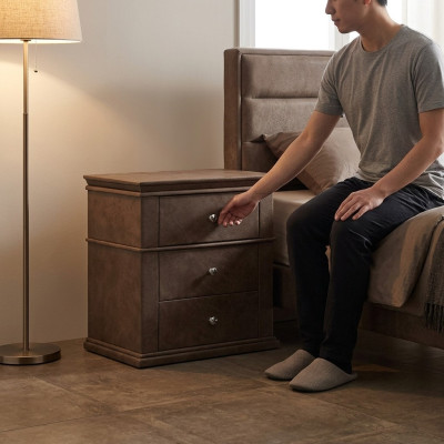 Nacht Konsole Tisch Beistell Schlafzimmer Kommode Schrank Dekor Tische