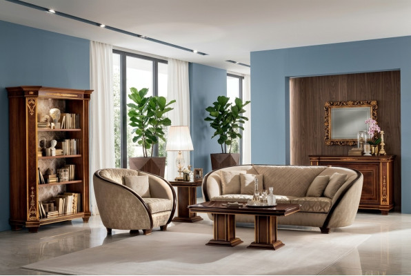 Italienische Wohnzimmer Sitz Polster Möbel Sofagarnitur 3+2+1 Komplett Set Neu