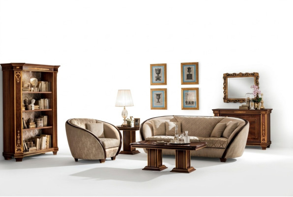Italienische Wohnzimmer Sitz Polster Möbel Sofagarnitur 3+2+1 Komplett Set Neu