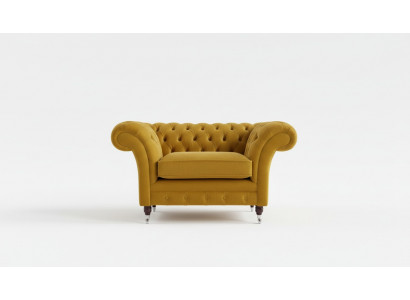 Sitz Polster Klassische Sofa Chesterfield 1 Sitzer der Premium Fernseh Sessel