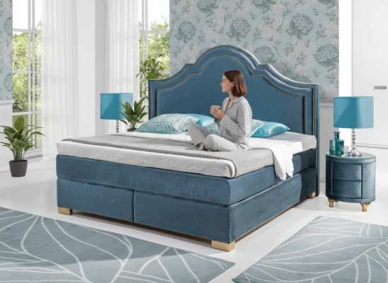 Boxspringbett Bett Hotel Luxus Betten Polster Ehe Doppelbett 140 160 180