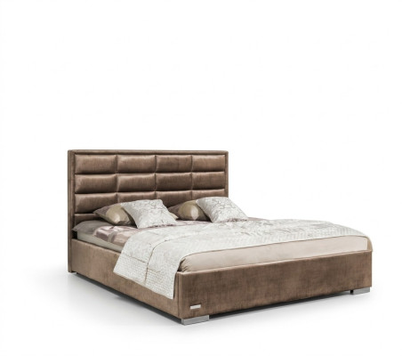 Designer Bett Schlafzimmer Betten Textil Leder Hotel Luxus Samt Polster