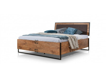 Loft Bett Holz Designer Betten Polster Leder Textil Stoff Hote 140 160 180