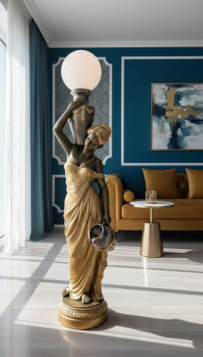 Stehleuchte Lampe Leuchte Statue Figur Skulpturen Skulptur Statuen Standlampe