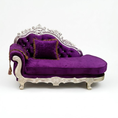 Edle Chesterfield antik stil Chaiselongue Chaise Longue Sofa Liege Neu Récamière