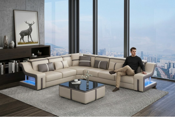 Sofa Couch Polster Sofas Couchen Landschaft Möbel Sitz Eck Garnitur