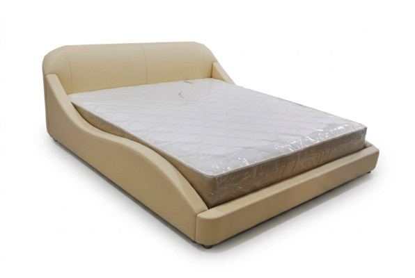 Neues, modernes und komfortables Bett für das Schlafzimmer