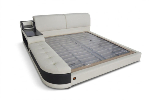 Design Luxus Bett Polster Ehe Moderne Leder Hotel Betten 140/160/180/200