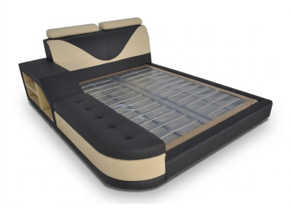 Design Luxus Bett Polster Ehe Hotel Moderne Betten Leder 140/160/180/200 cm