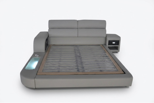 Luxus Leder Design Polster Modernes Betten Doppel 140/160/180/200 Bett