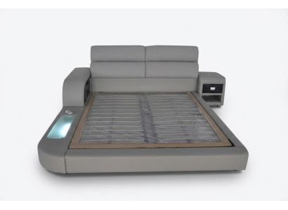 Luxus Leder Design Polster Modernes Betten Doppel 140/160/180/200 Bett