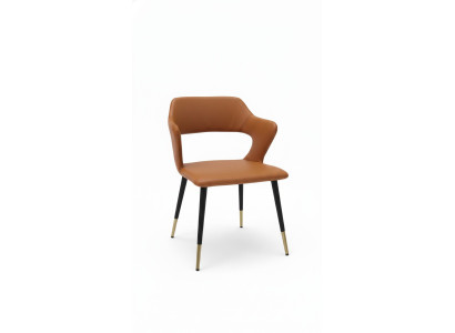 Design Sessel Metall Polster Lounge Club Stuhl Sitz Relax Luxus Zimmer Warte Neu