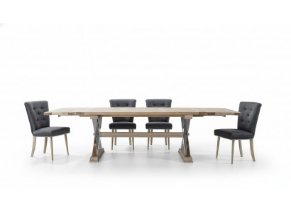 Esszimmer Holz Tische Essgruppe Set Stuhl Gruppe Neu Tisch 6 Design