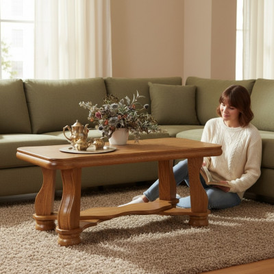 Couchtisch Handarbeit Sofa Tische Wohnzimmer Tisch Beistell Klassisch