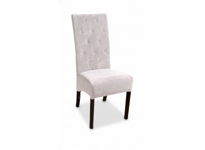 Set 8x Chesterfield Designer Massivholz Stuhl Esszimmerstuhl Designer Polster