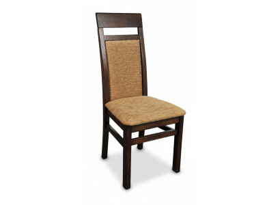 Stuhl 6x Stühle Gruppe Set Wohn - Esszimmer Garnitur Holz Lehn Textil Leder
