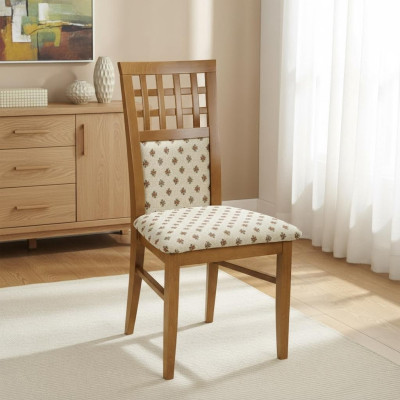 Set 4x Designer Stuhl Leder Lehnstuhl Polster Stühle Esszimmer Gastro Holz